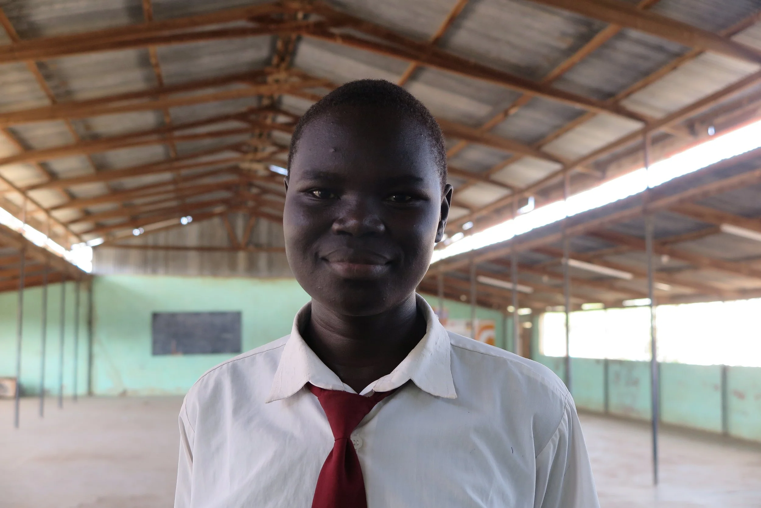 Elizabeth Reja Lege, Kakuma Refugee Camp in Kenya, enrolled in 2023