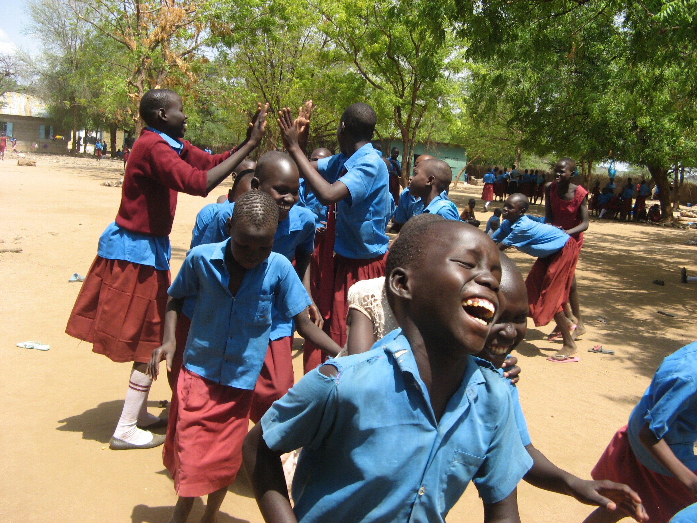 Joy at recess at SBGPS!