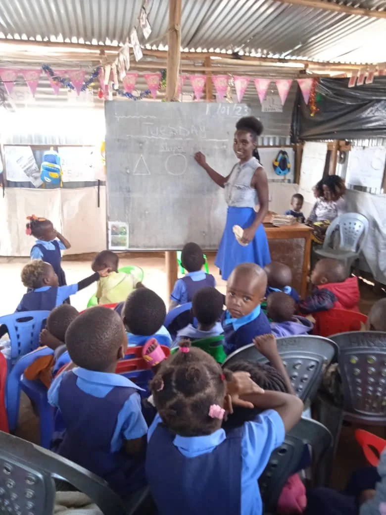 Mercy Nyondo teaches nursery school.jpg
