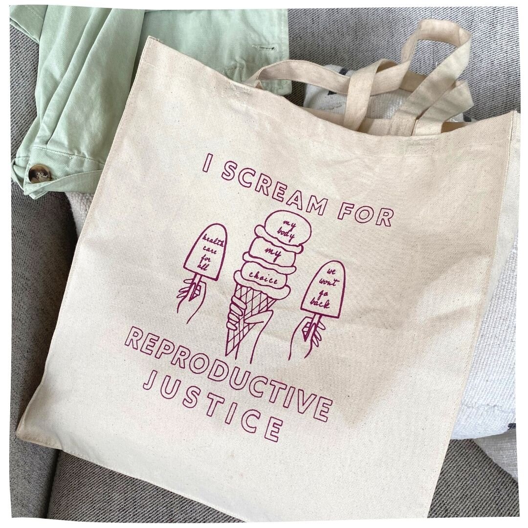 I Scream For Reproductive Justice Market Bag