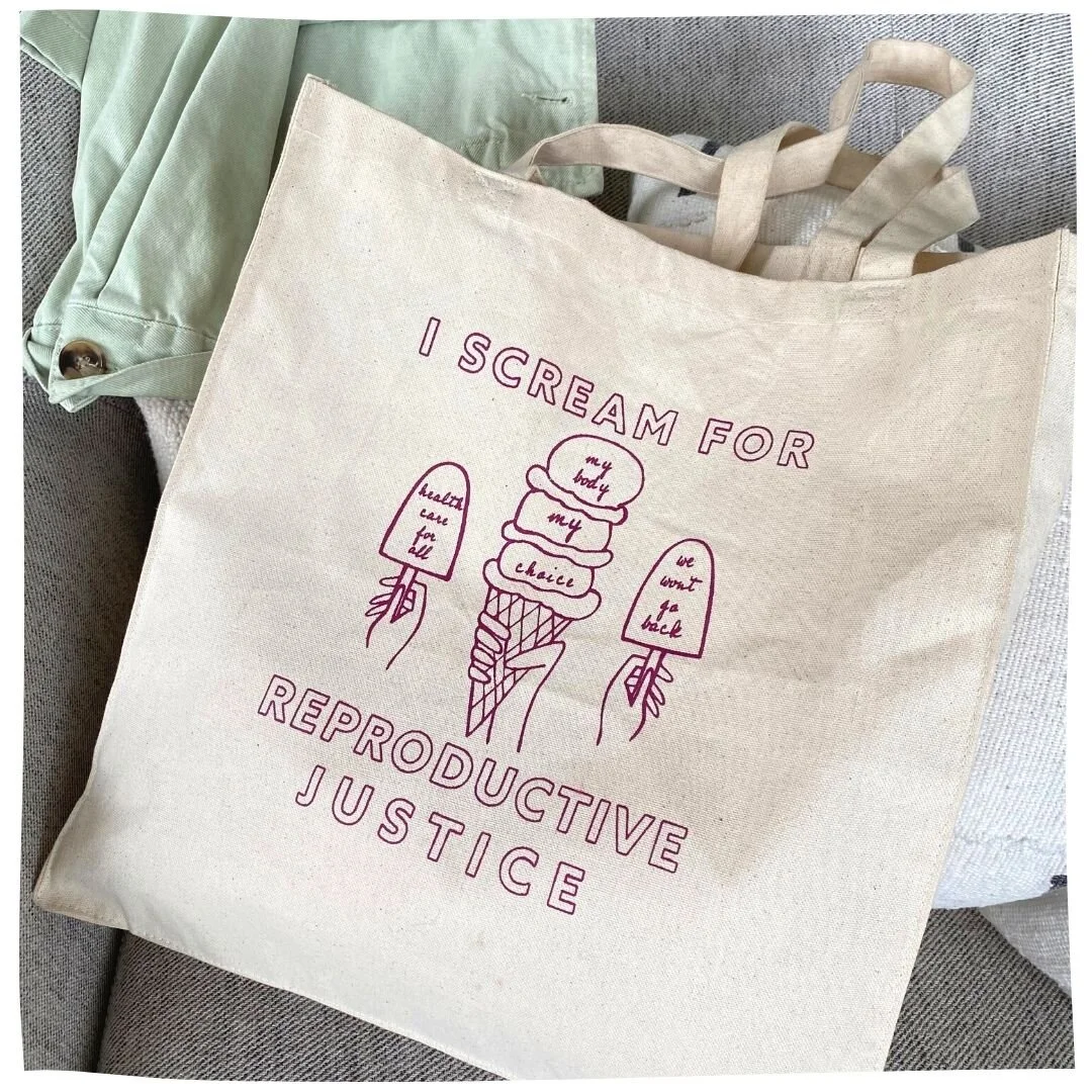 I Scream Tote - Boston Women's Market Shop Overseasoned Amy