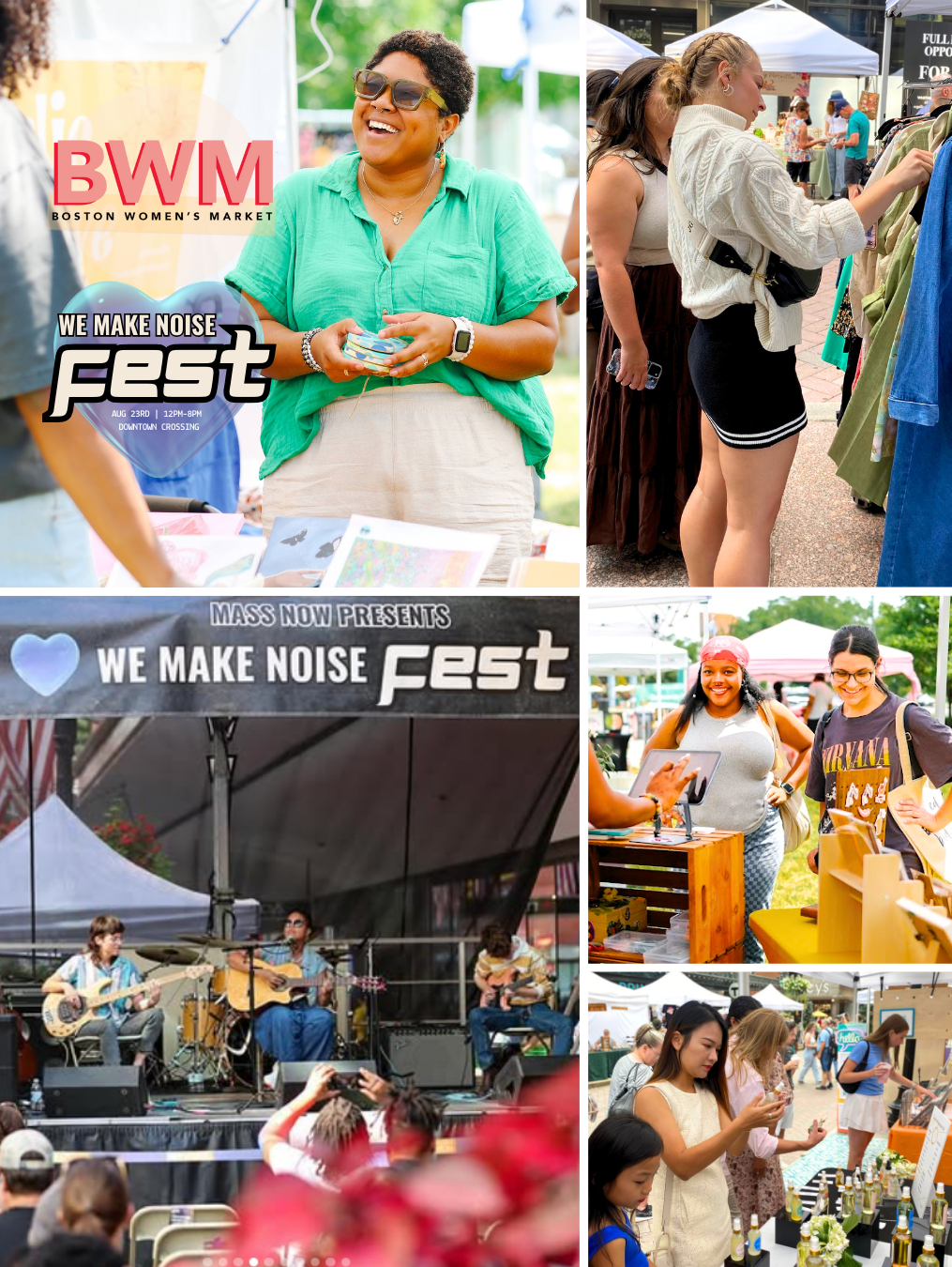 Boston Women’s Market at We Make Noise Fest