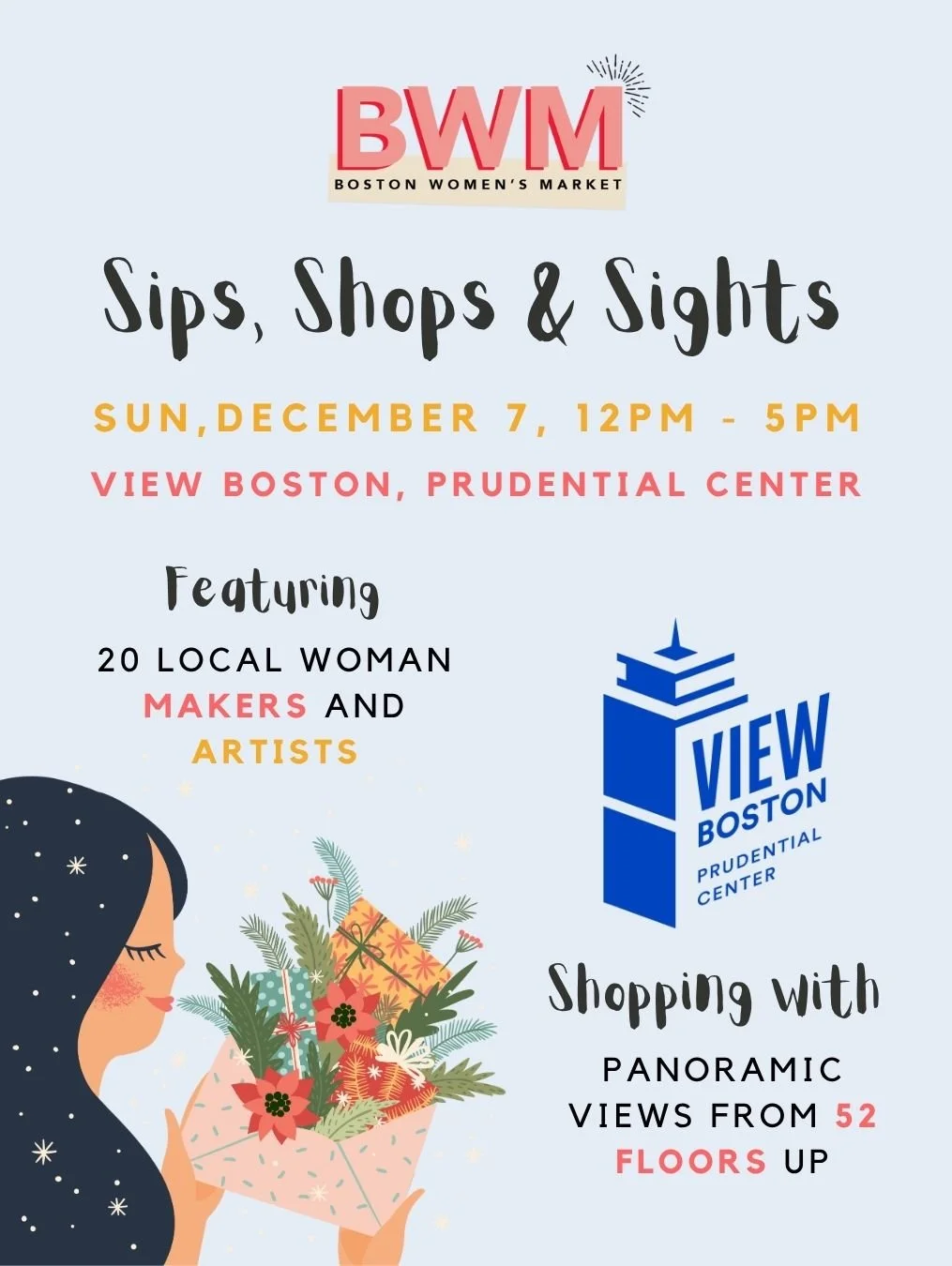 View Boston Holiday Sip &amp; Stroll