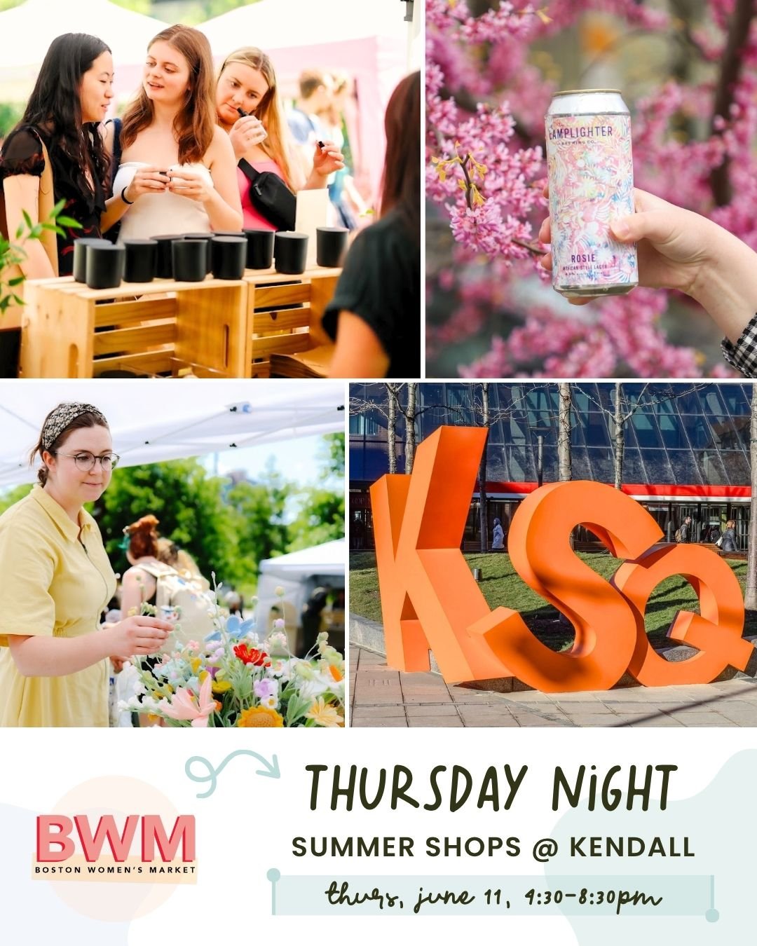 Summer Shops at Kendall: Boston Women's Market Night Market