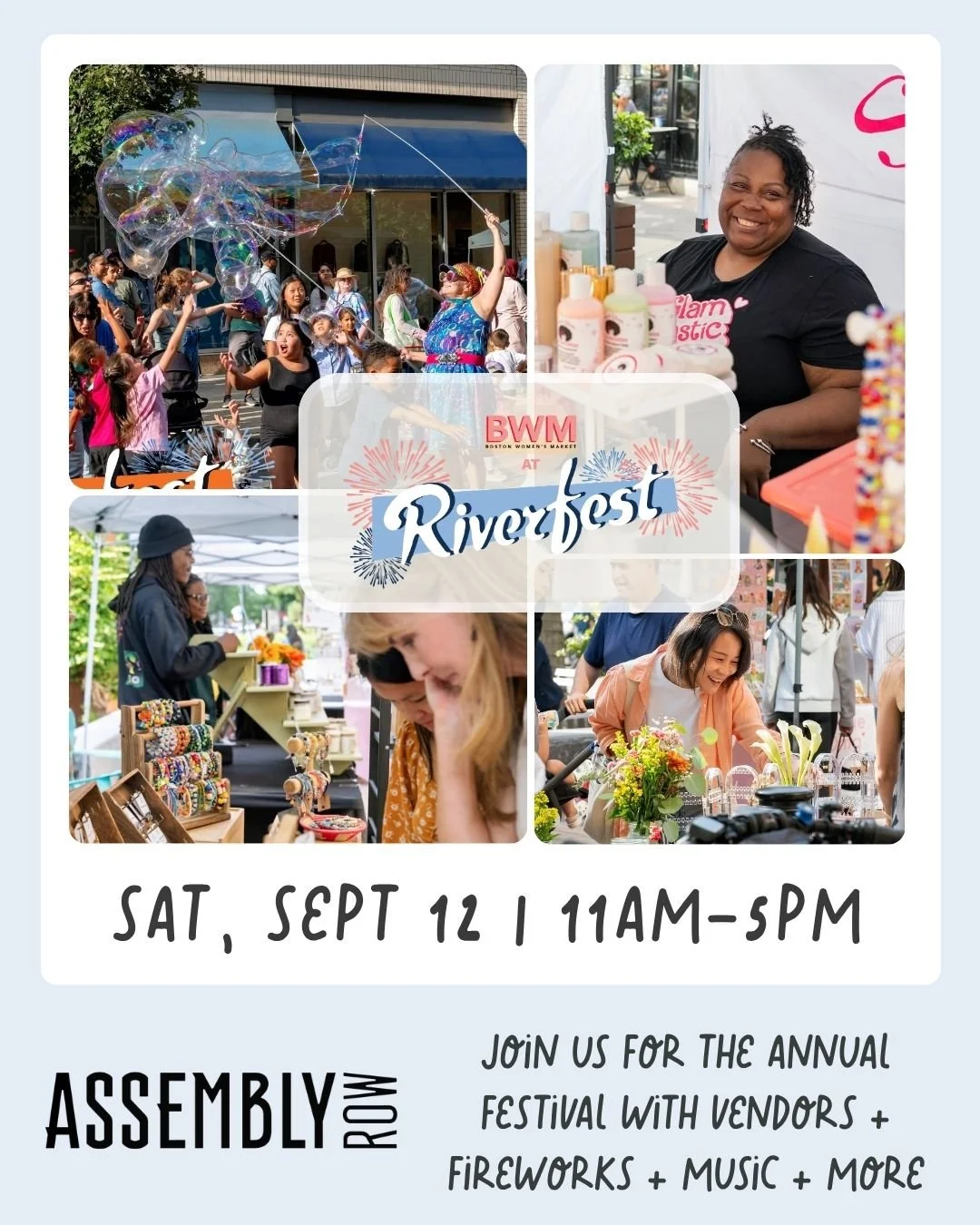 Boston Women's Market at Assembly Row: Riverfest 2026