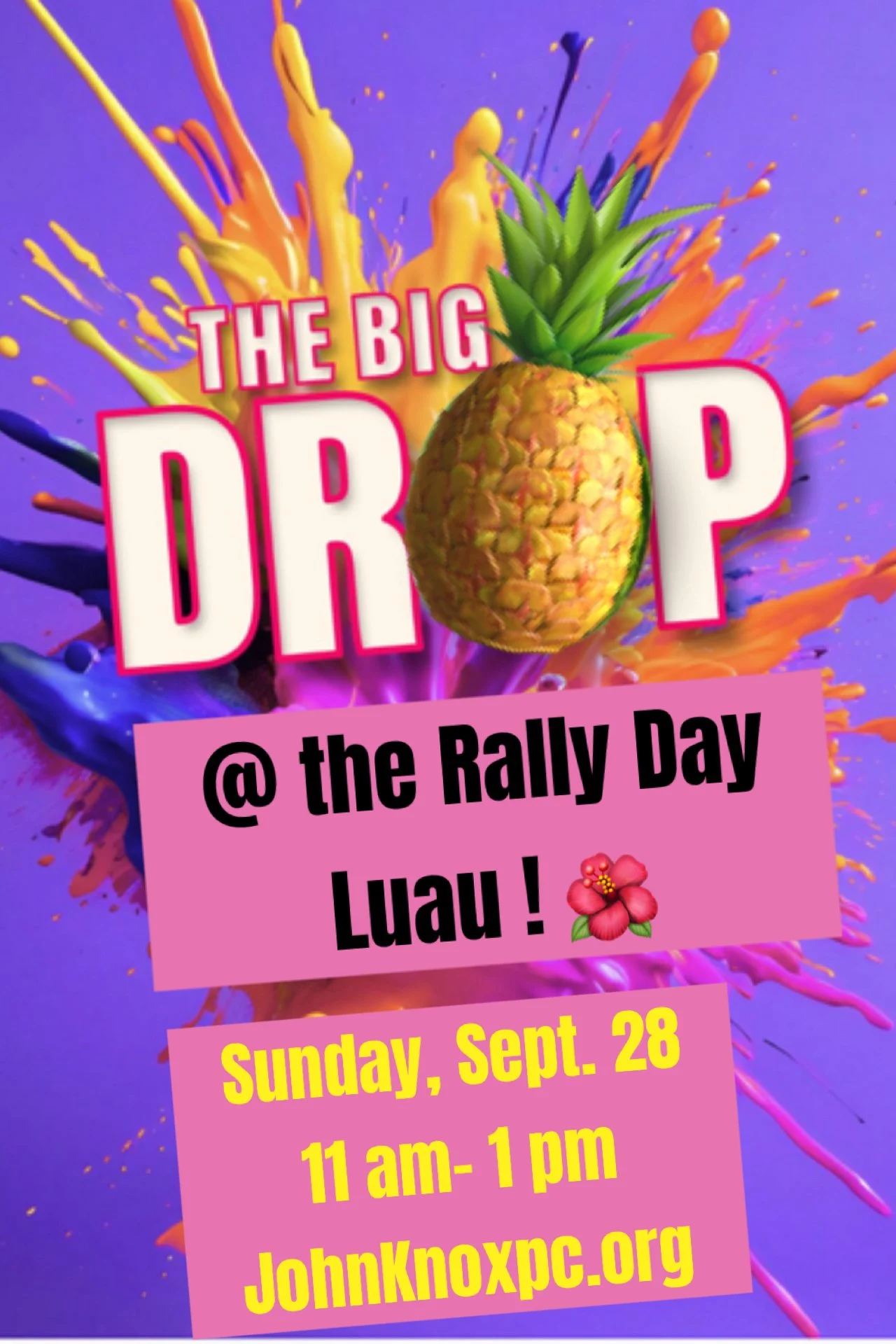Rally Day LUAU!