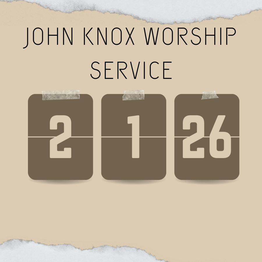 Worship Service February 1, 2026