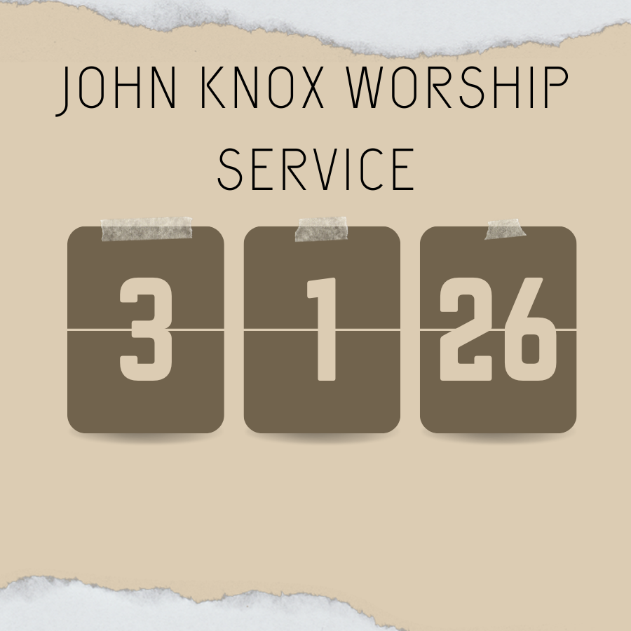 Youth-Led Worship Service March 1, 2026