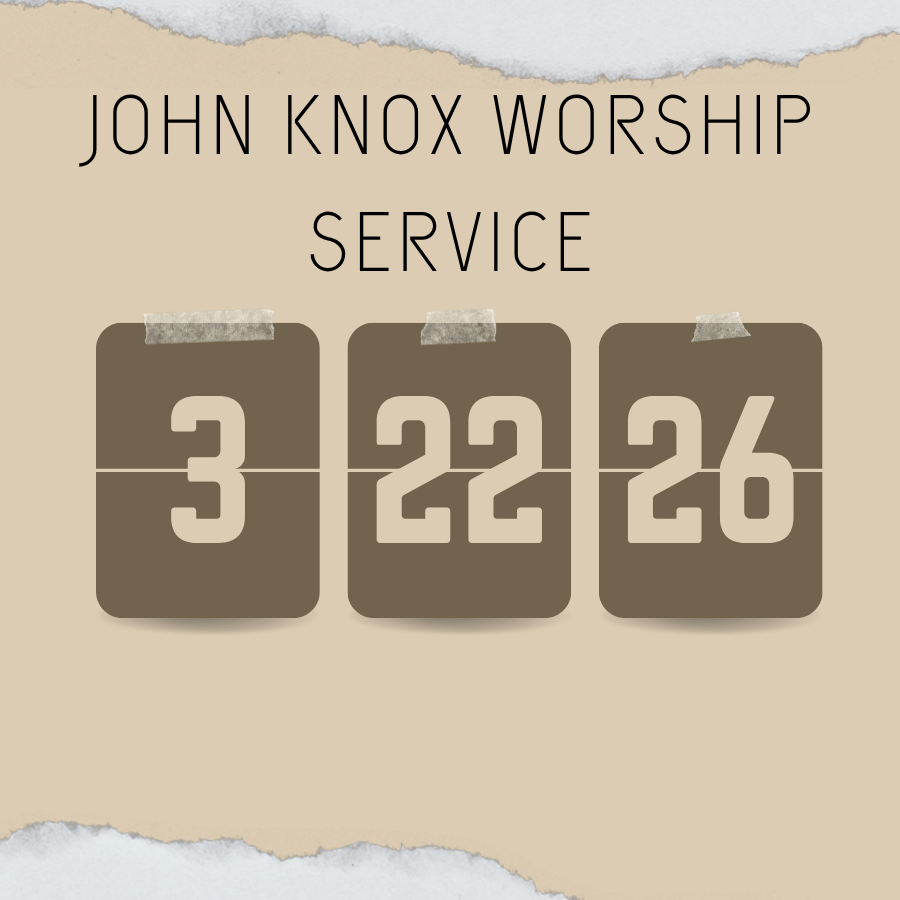 “Can These Bones Live?” March 22, 2026