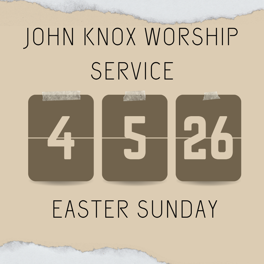 Easter Sunday, 11am, April 5, 2026
