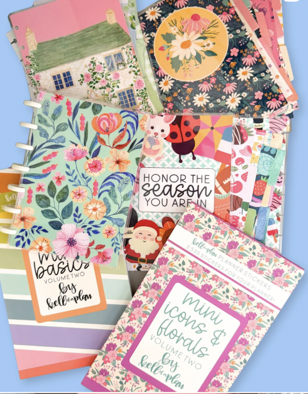 Kellofaplan Mini Discbound Planners 