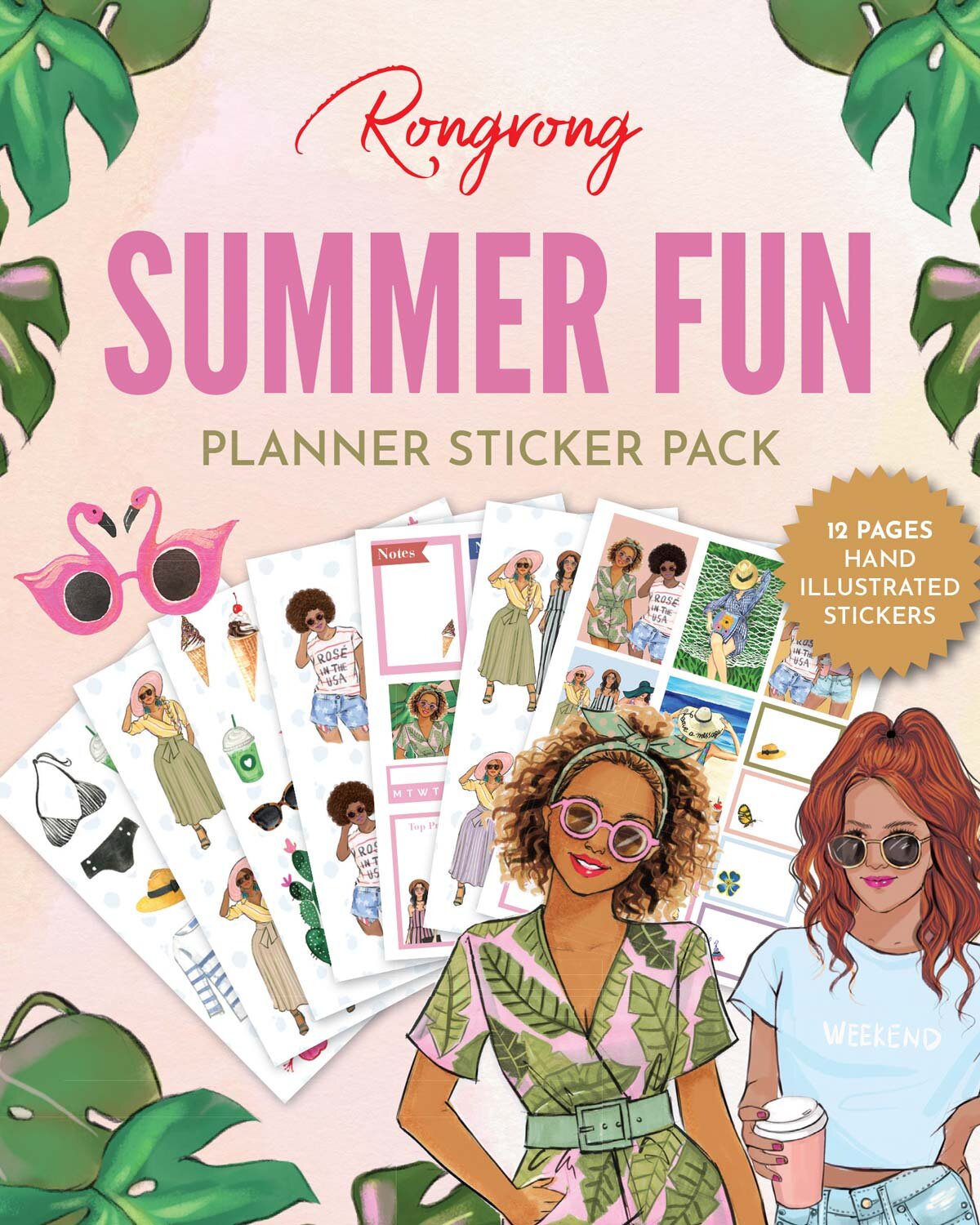 Our Spring/Mother's Day collection is here with 3 new sticker packs 🤩 –  Shop Rongrong