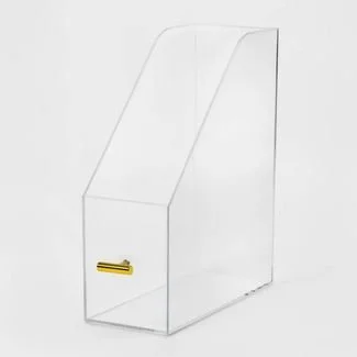 SLIM ACRYLIC FILE BOX