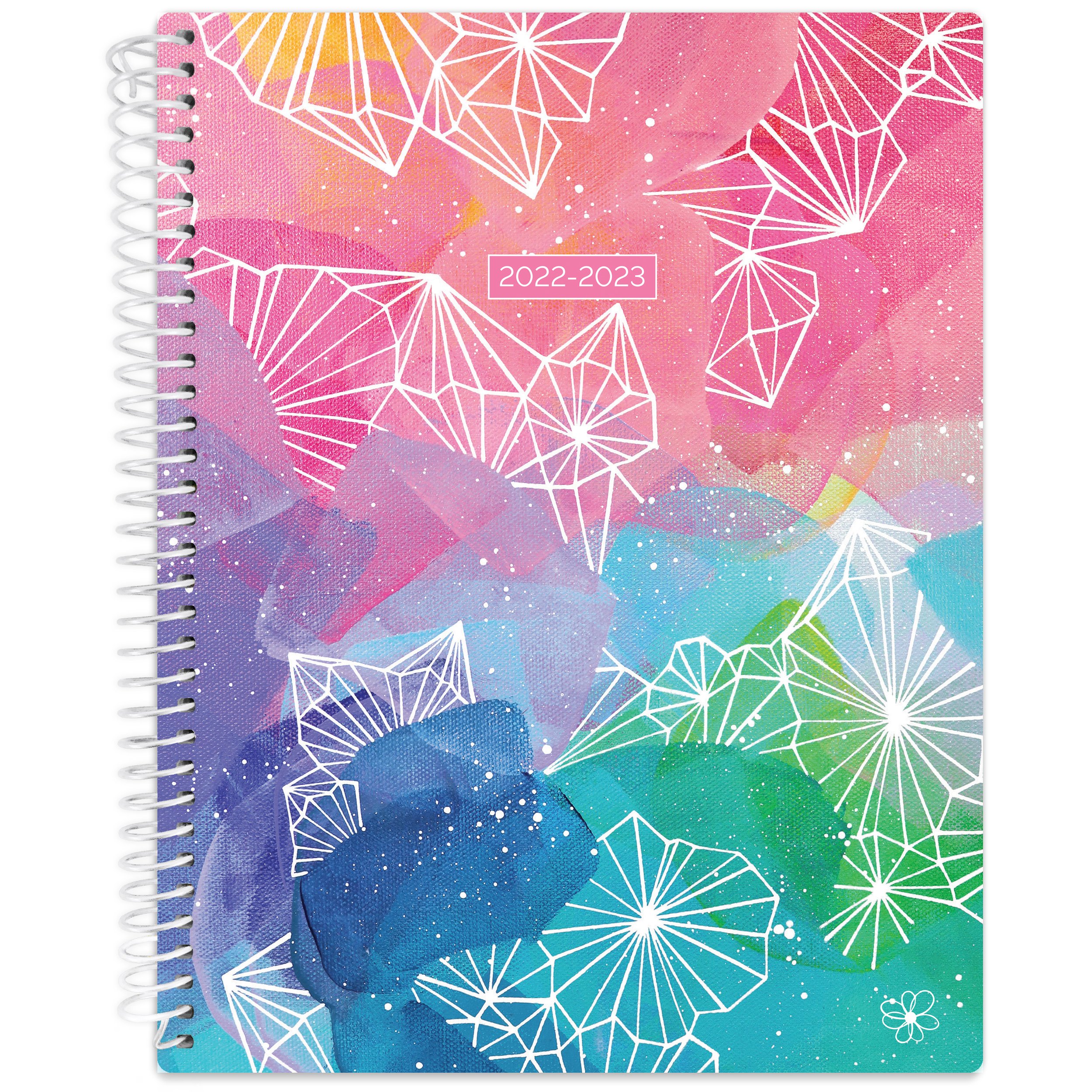 July 2021 - July 2022 Daisy by bloom daily planners 2021-2022 Academic Year Student Day Planner Wildflowers - Elementary Through Middle School Calendar Agenda Book 7” x 9 