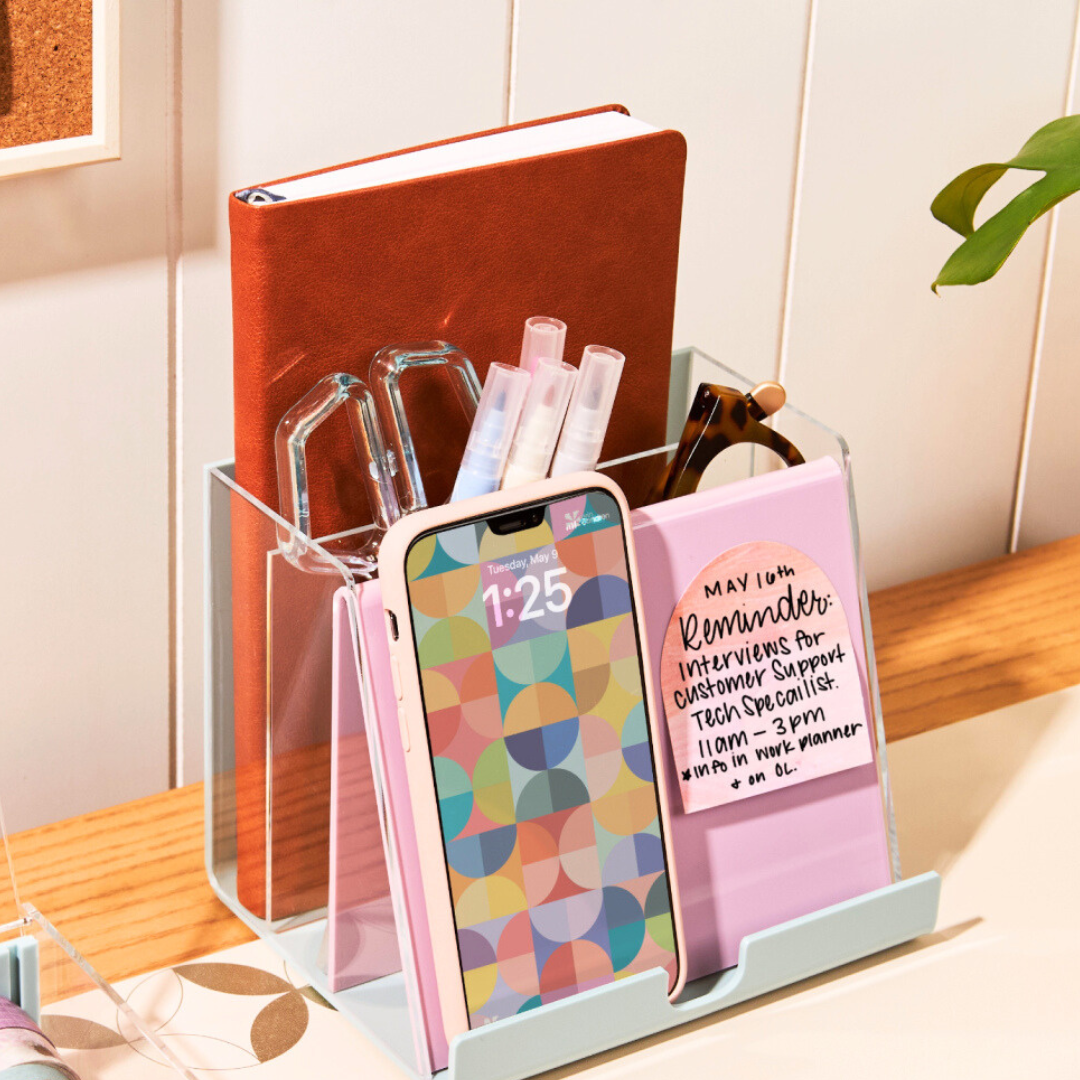 Acrylic Table Stand &amp; Organizer