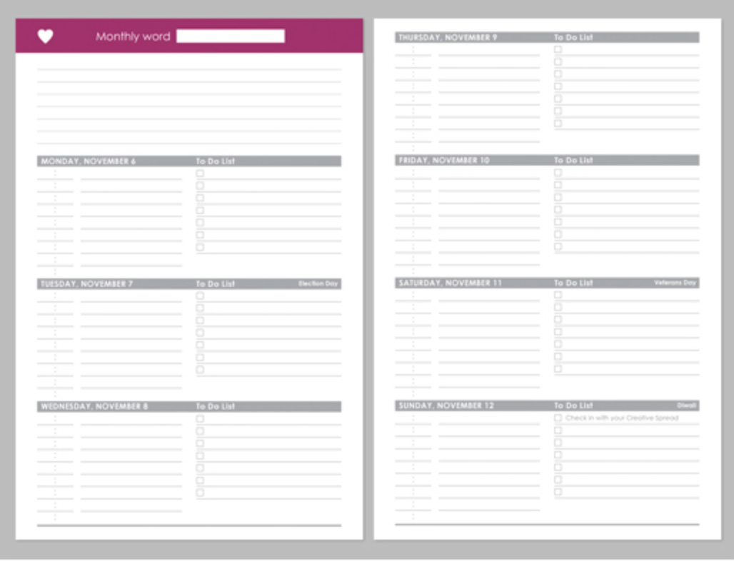 HORIZONTAL LAYOUT