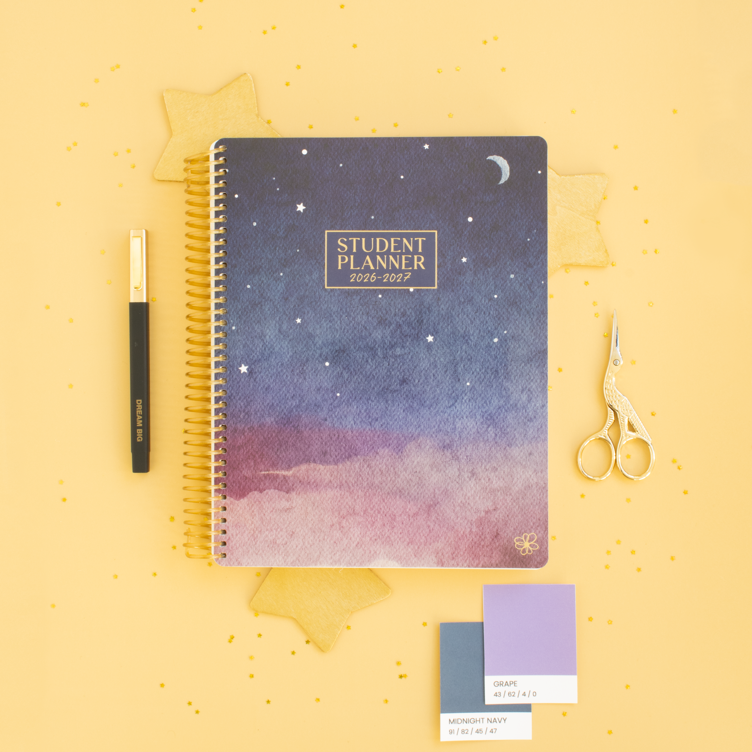 2026-27 Daisy Planner Celestial SQUARE.png