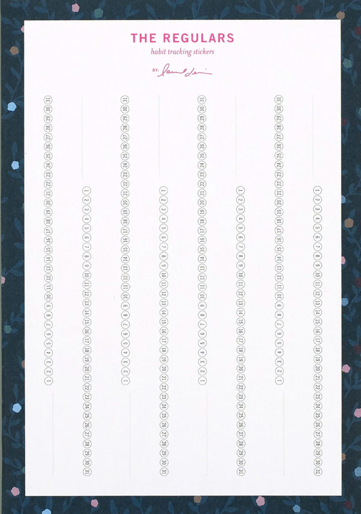 TRACKER STICKERS (SKINNY)