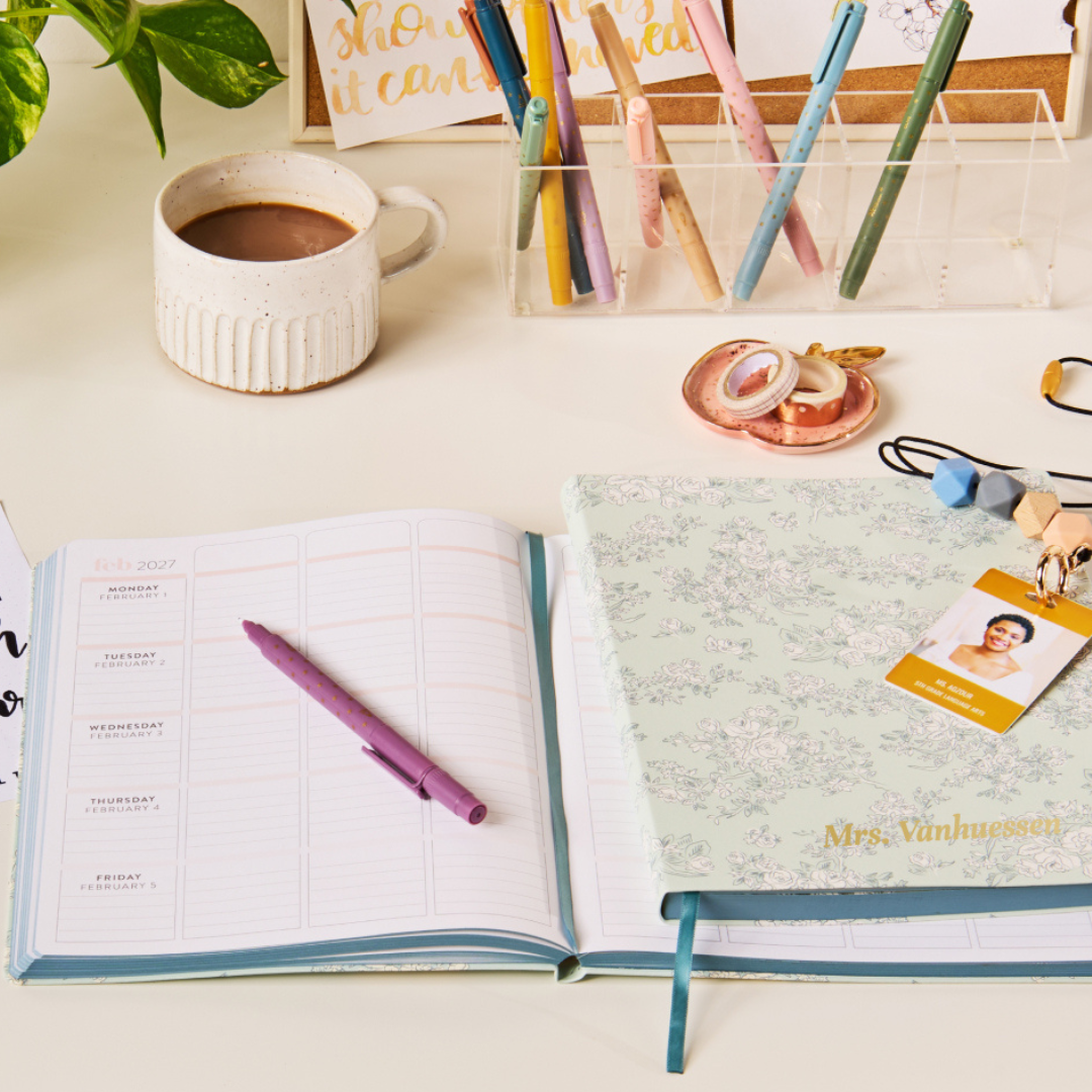 TOILE SOFTBOUND TEACHER PLANNER