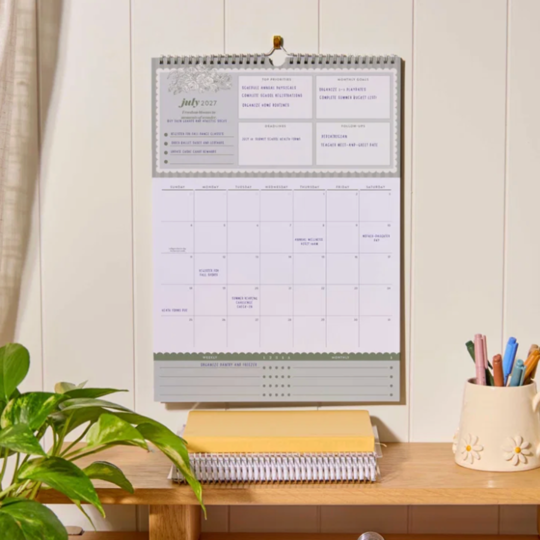 TOILE WALL CALENDAR