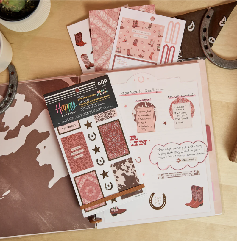 Happy Planner Western Summer Collection