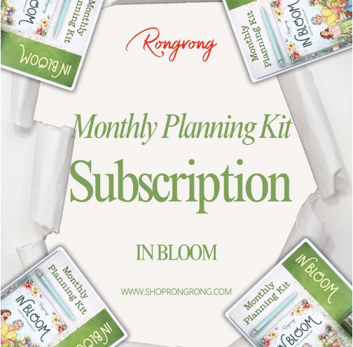 Rongrong March Monthly Kit