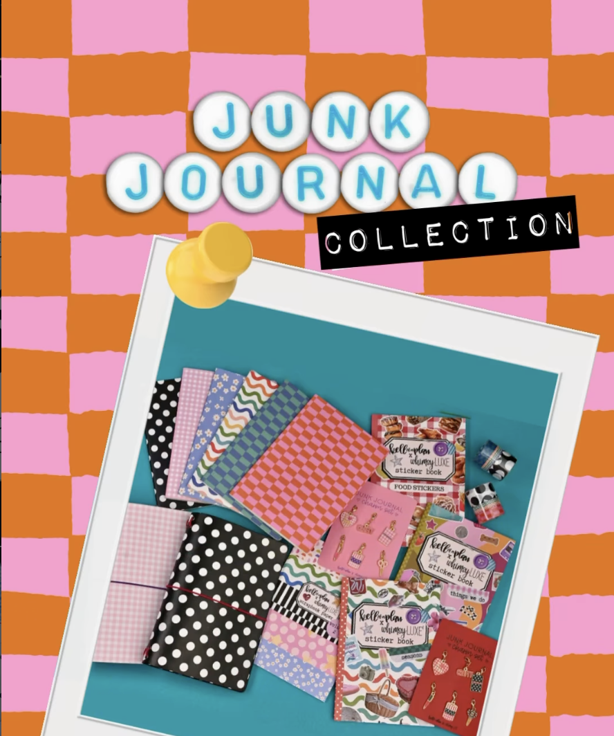 Kellofaplan x Whimsy Lux Junk Journal Collection