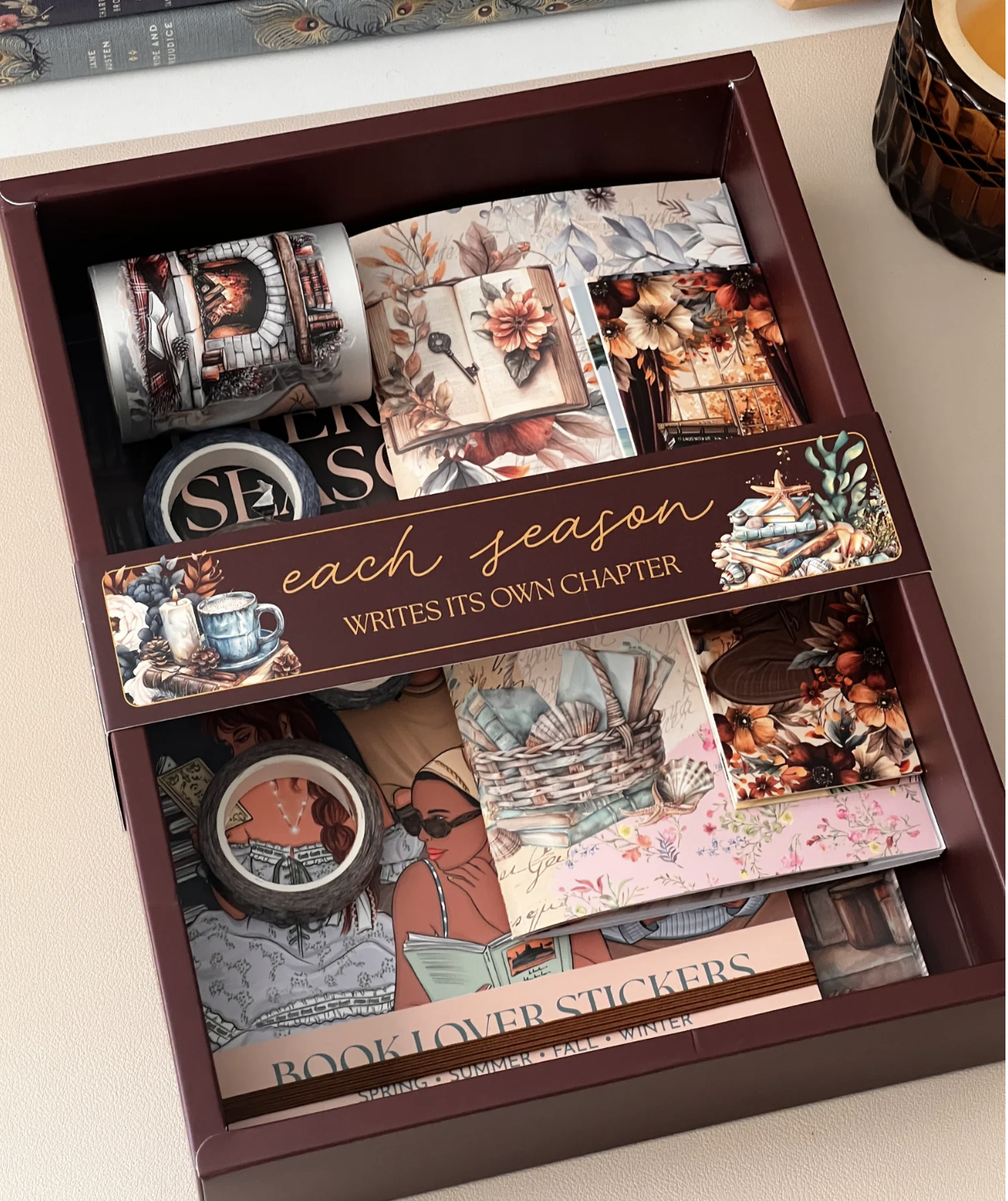 Rongrong book journal and stickers, Reading Log, Reading Tracker, Reading Goals, TBR List, Book Tracker, Book Journal 