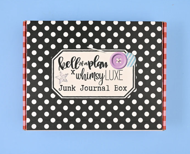 Kellofaplan x Whimsy Luxe Junk Journal Box