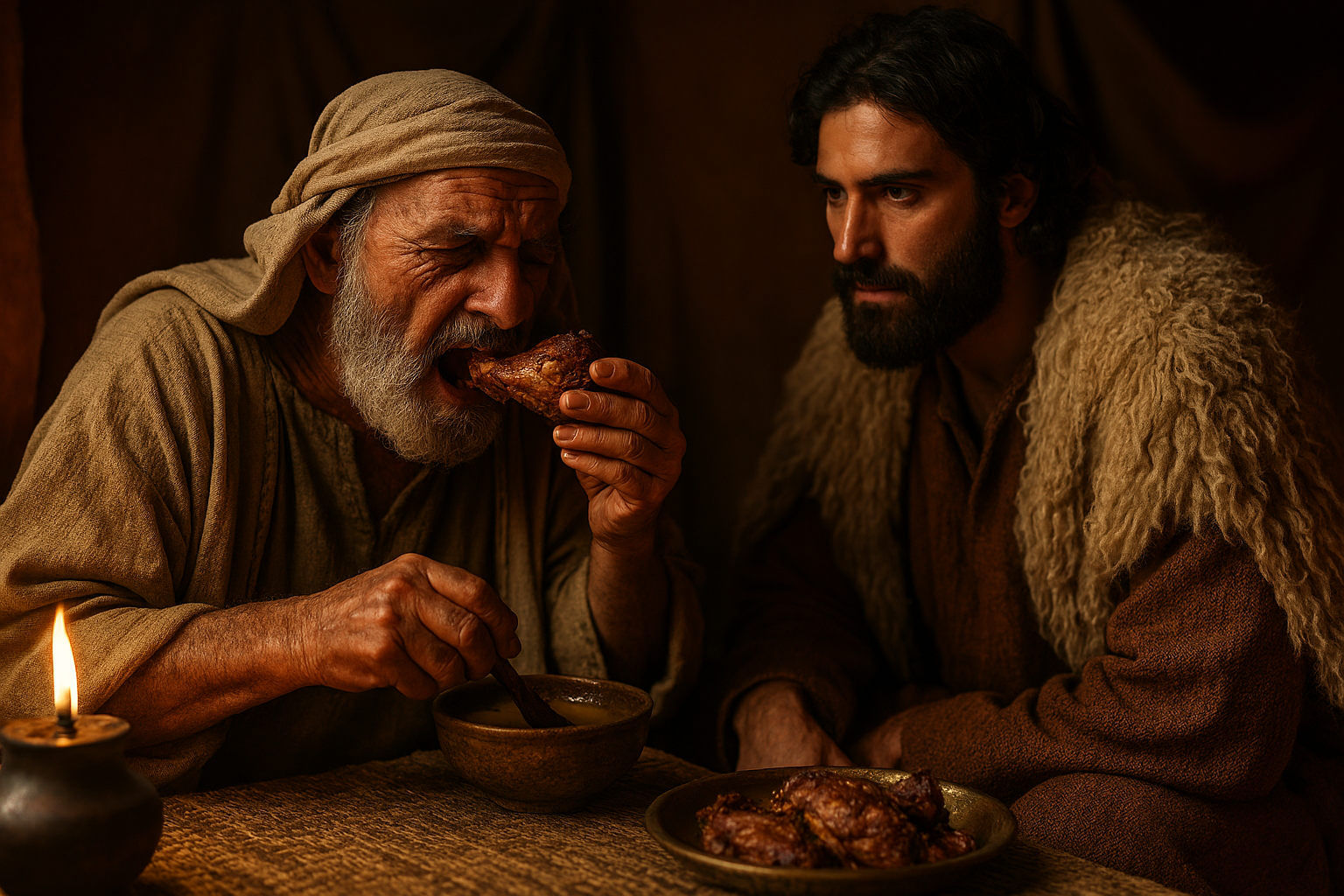 Isaac- esperado, envidiado y engañado