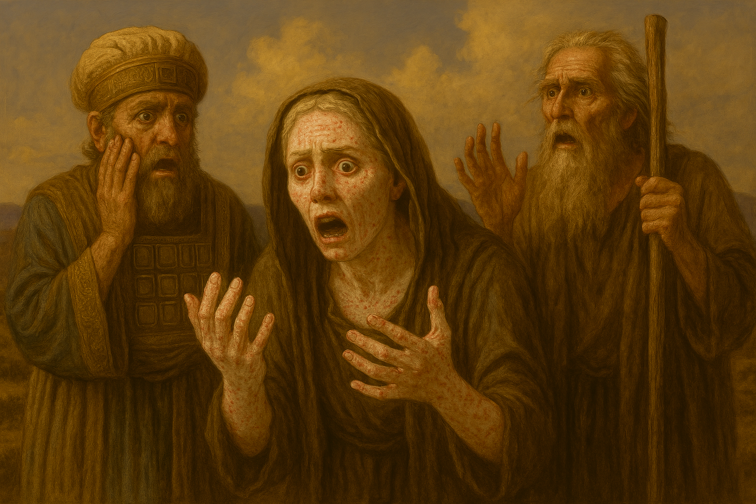 Miriam y Aarón criticaron a Moisés