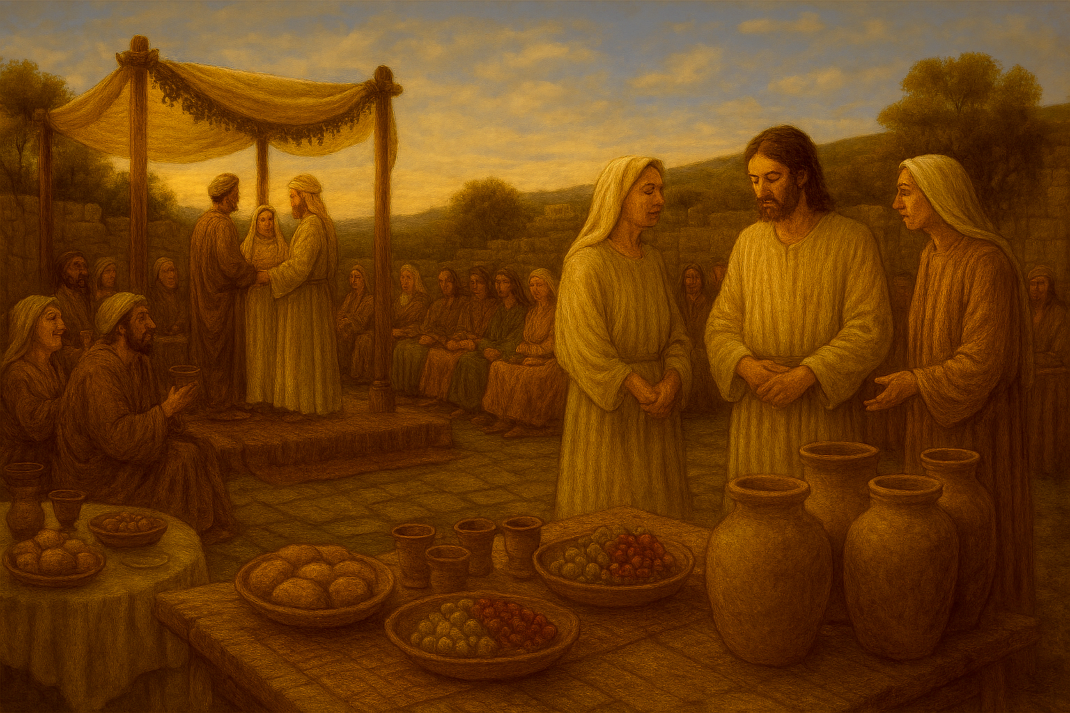 El milagro en la boda en Caná