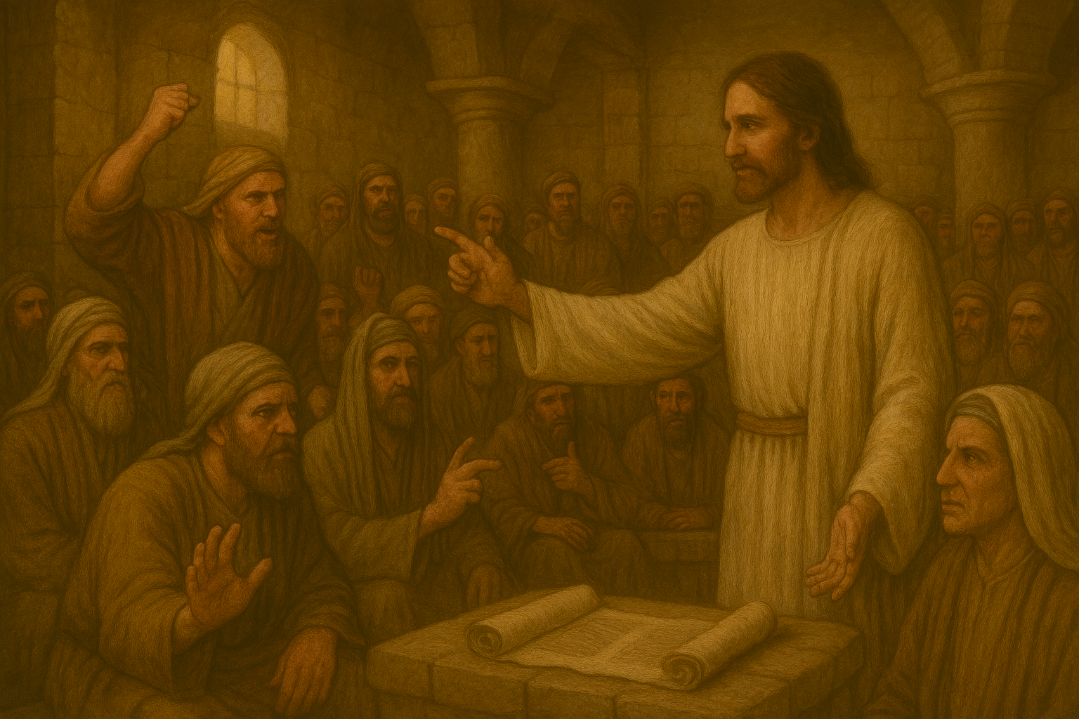 Los de Nazaret rechazan a Jesús