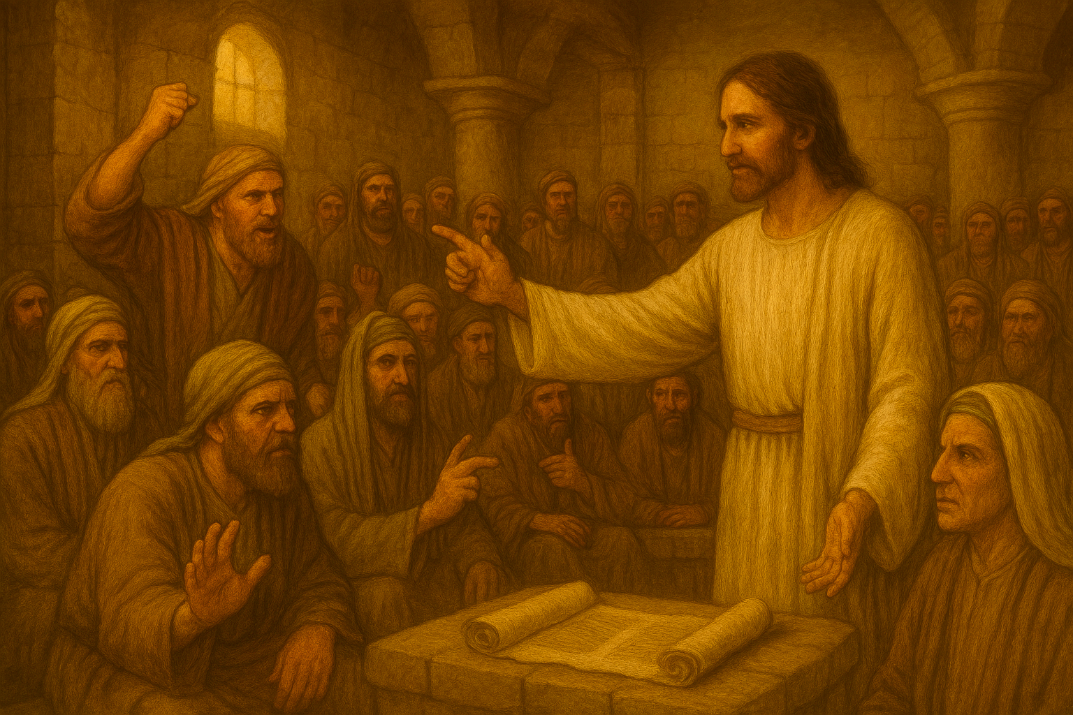 Los de Nazaret rechazan a Jesús