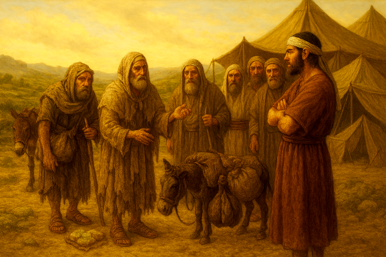 Los gabaonitas engañaron a Israel