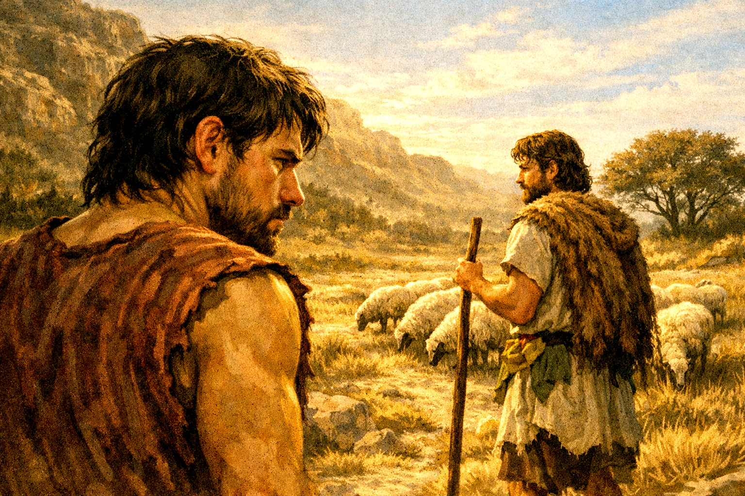 La historia de Caín y Abel