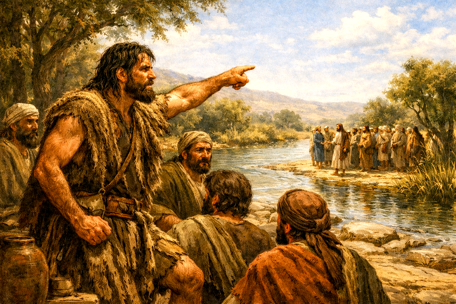 Juan el Bautista testifica sobre Jesús &nbsp;