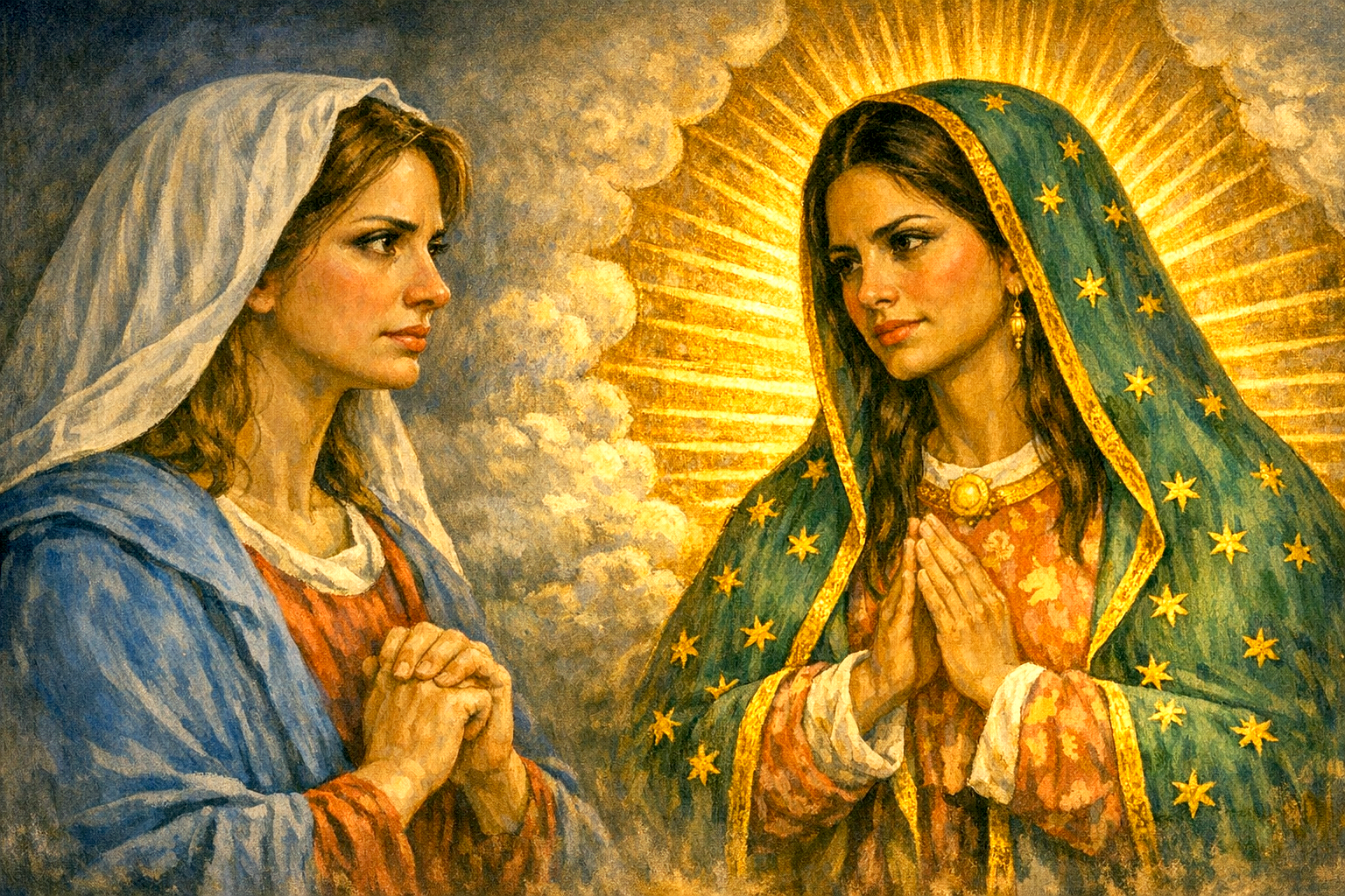 La adoración de Maria, la Virgen de Guadalupe y otros ídolos