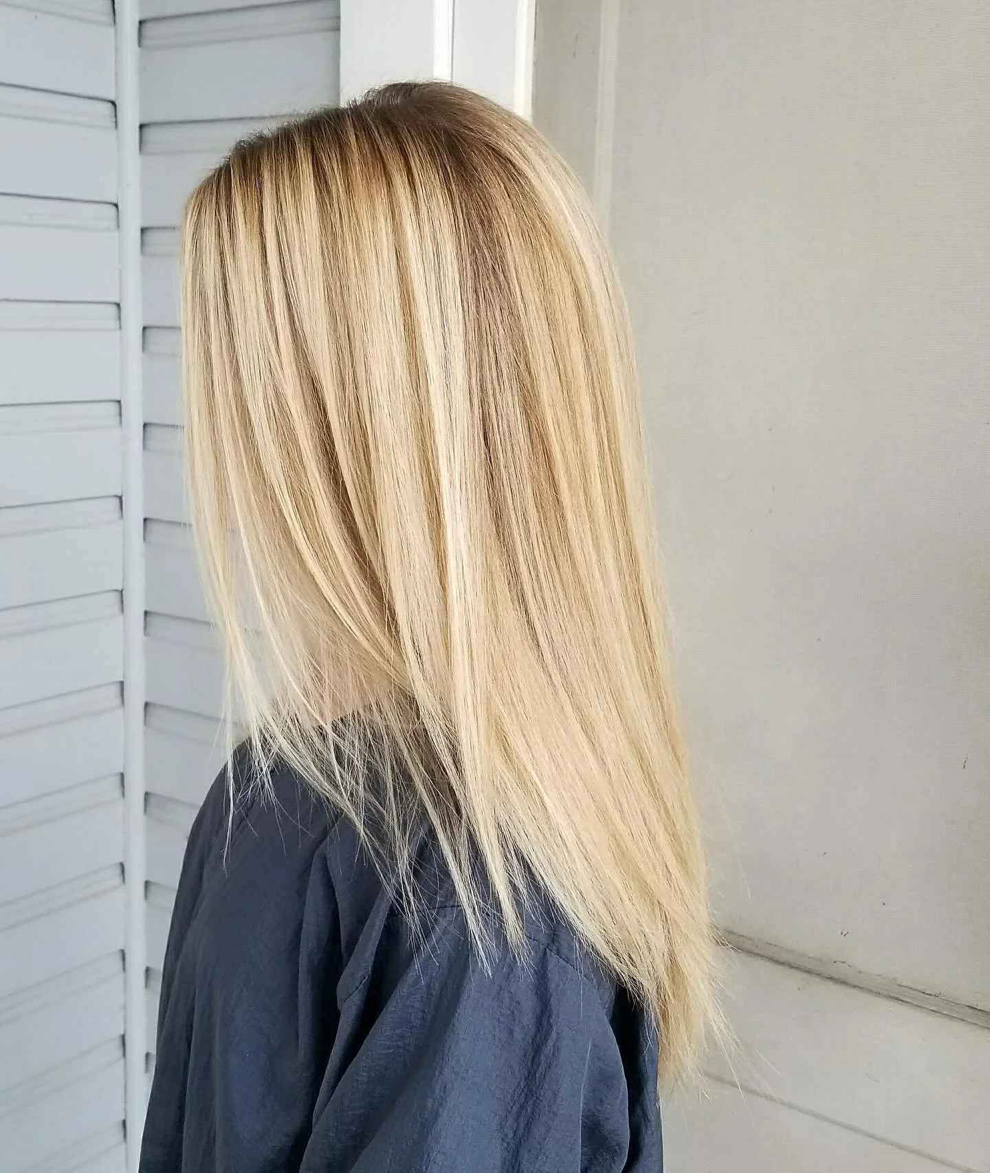 This bright summer blonde was created using the balayage technique.

Did you know balayage is a technique and not a look? 

It&rsquo;s created by hand painting lightener on the hair instead of in foils. It can mimic the ribbons of blonde for a sun ki