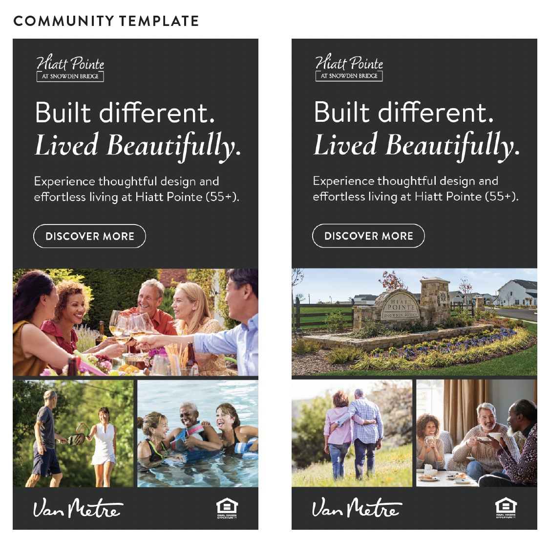 Multiple Image Template:
A flexible layout that adapts to available imagery while supporting complete storytelling.