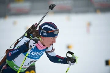 US Best Woman Biathlete Hunts