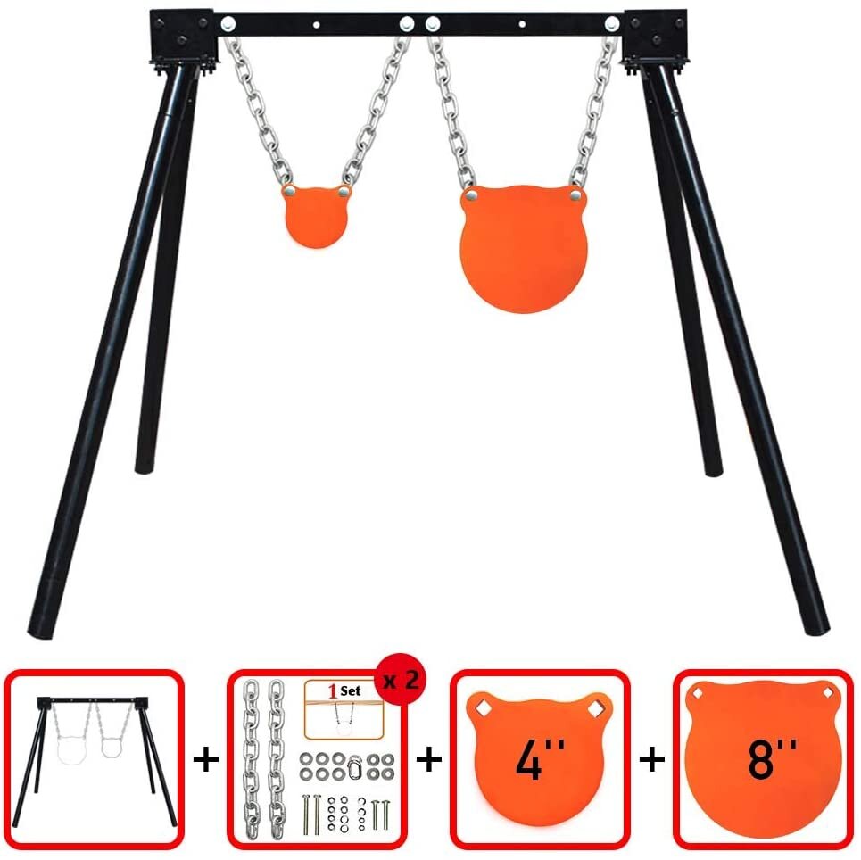 Highwild Steel Target Stand AR500 Shooting Target System Complete Kit Combination (2)