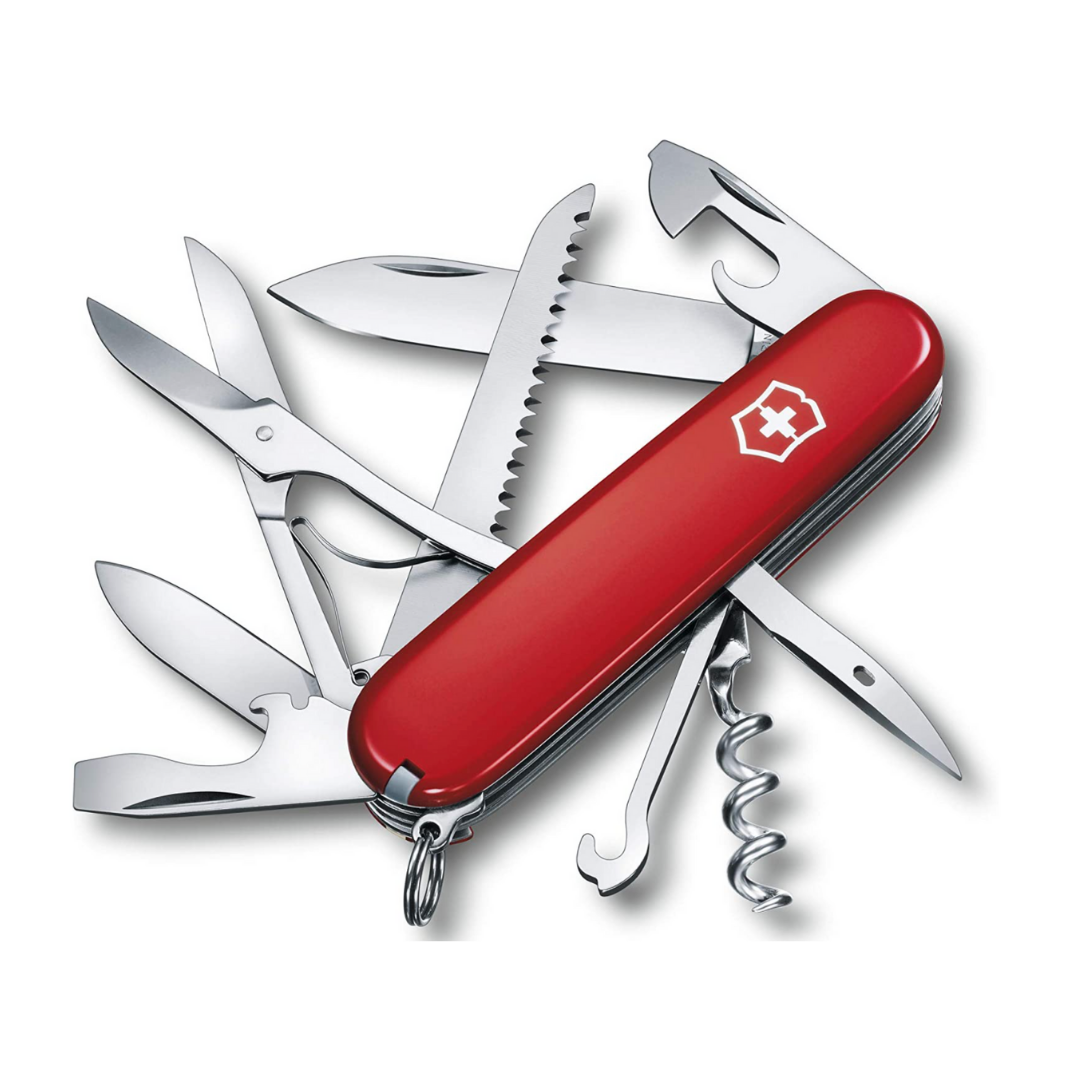 Victorinox Swiss Army Huntsman Pocket Knife (Red)