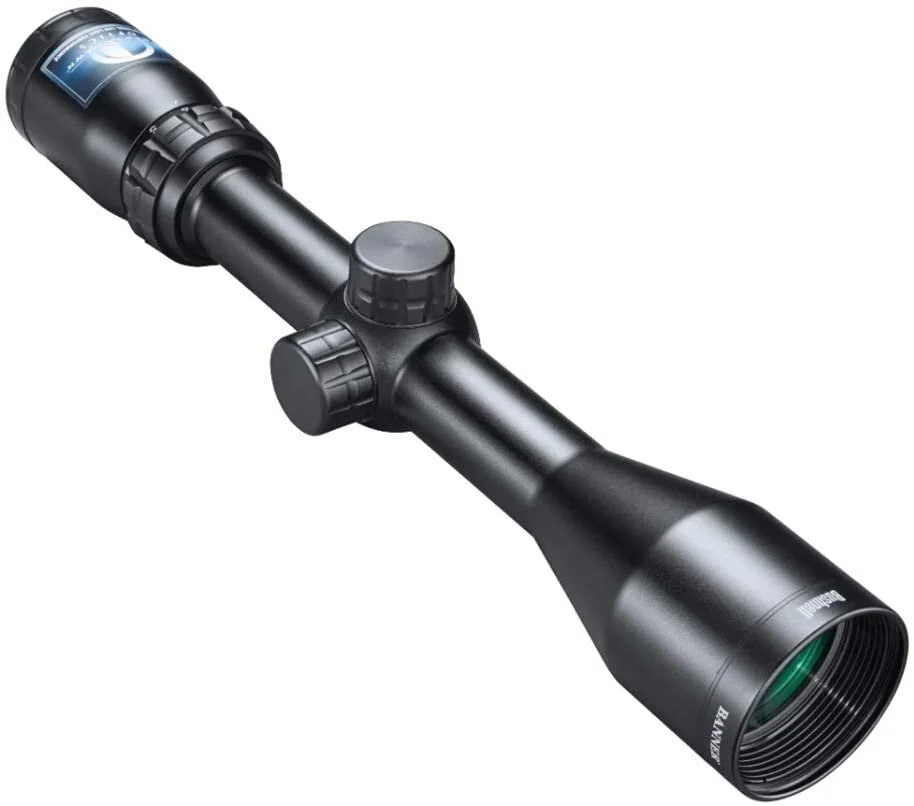 Bushnell Banner Dusk &amp; Dawn Multi-X Reticle Riflescope with 3.3-Inch Eye Relief, 3-9X 40mm , Black