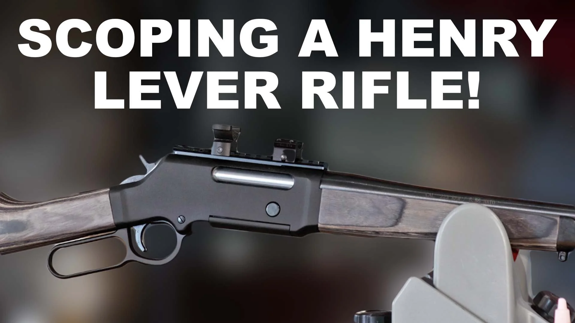 Scoping a Henry Lever Rifle!
