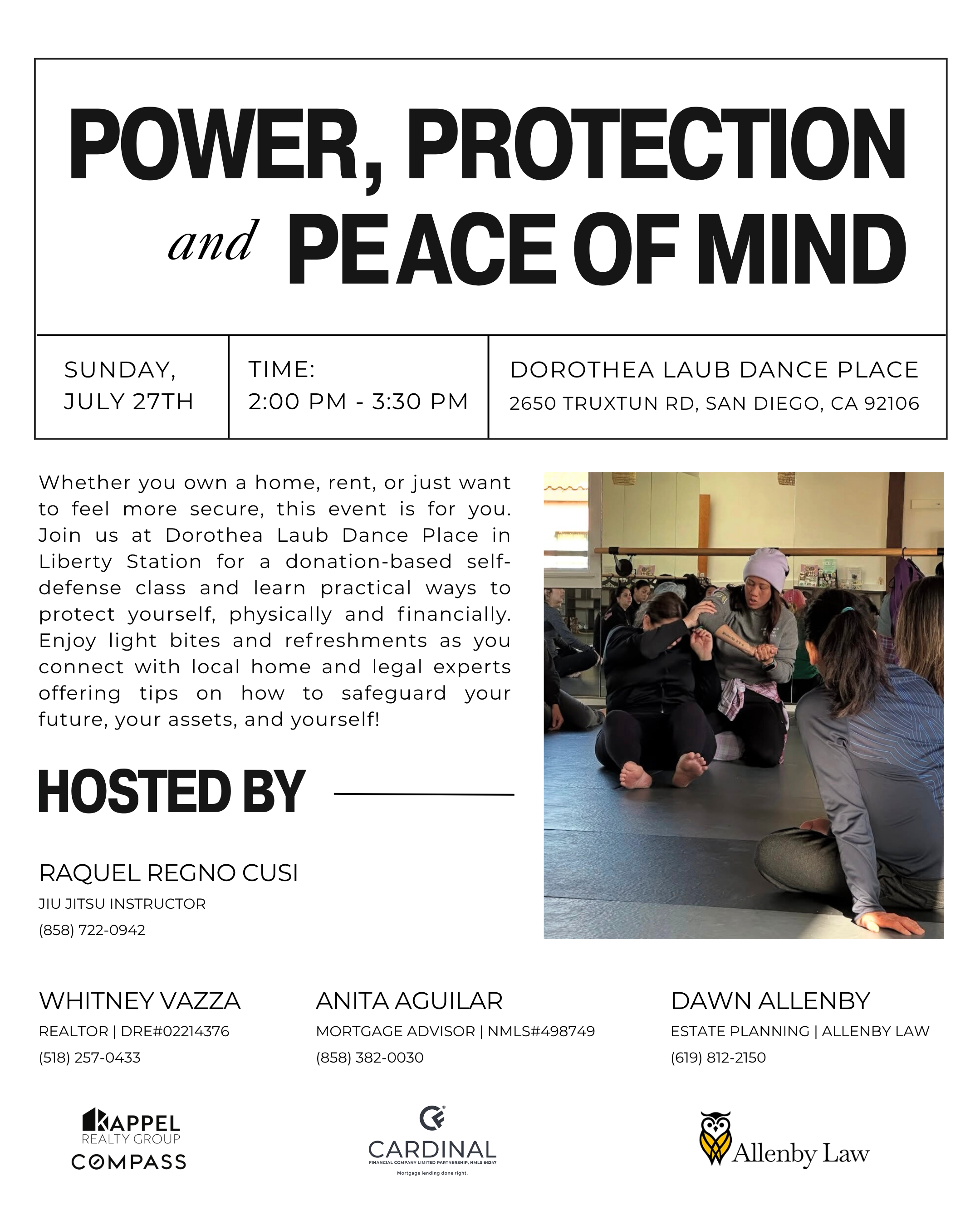 Power, Protection and Peace of Mind
