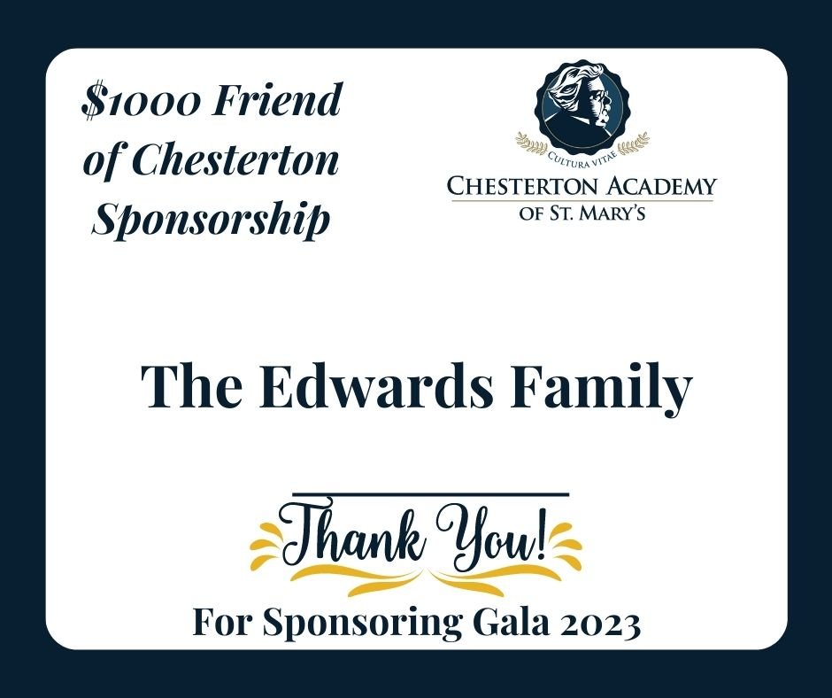 Thank For Sponsoring Gala 2023 Friend of Chesterton Sponsorship Edwards.jpg