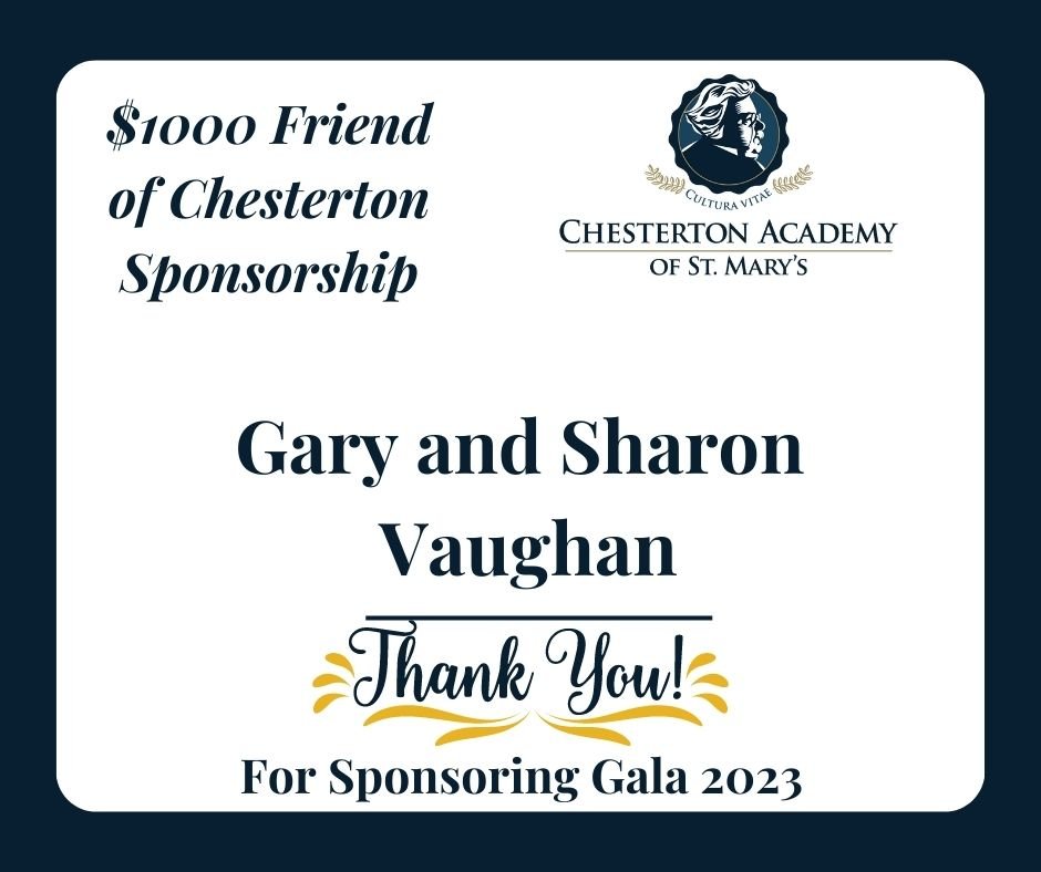 Thank For Sponsoring Gala 2023 Friend of Chesterton Sponsorship  Gary Sharon Vaughn.jpg