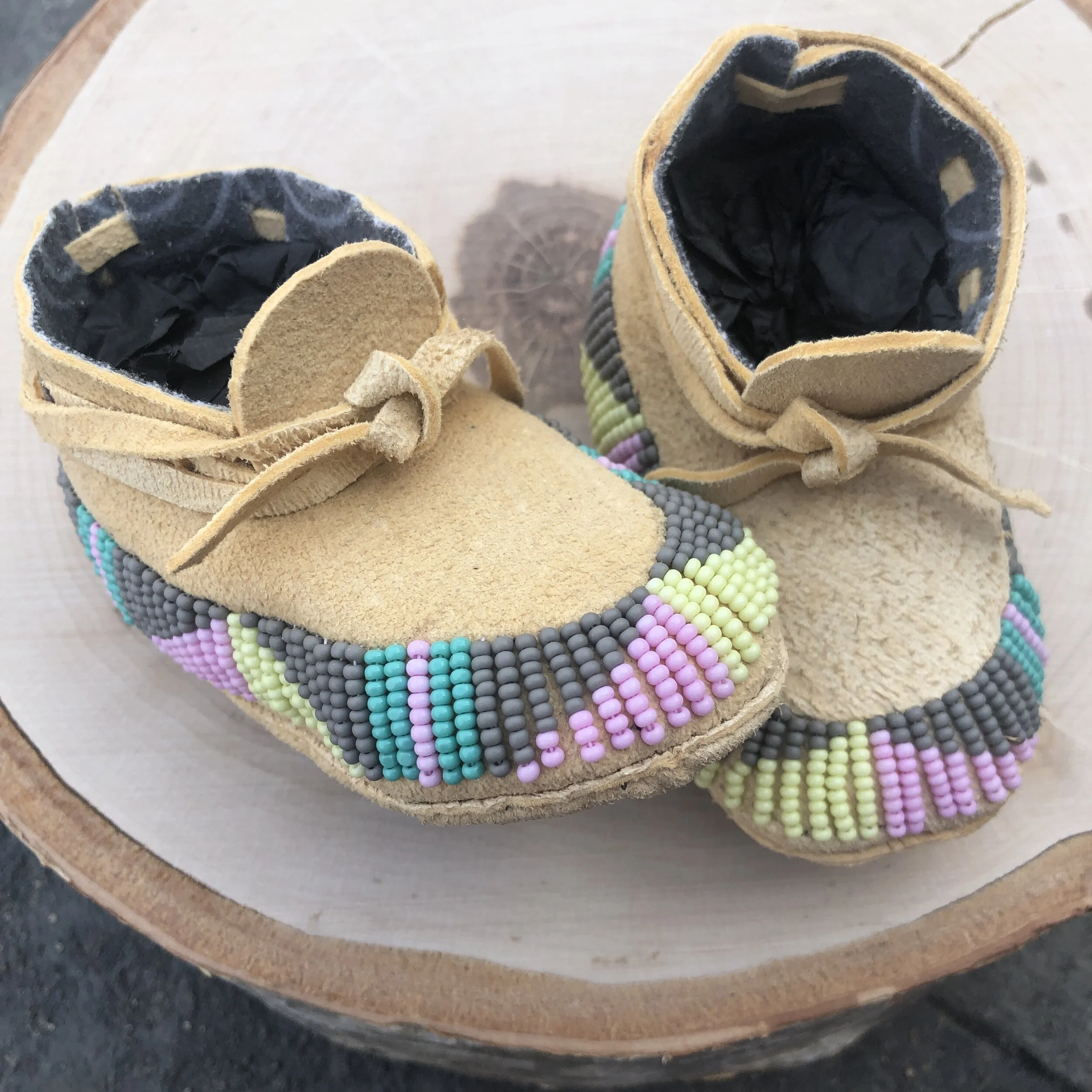 Newborn moccasins