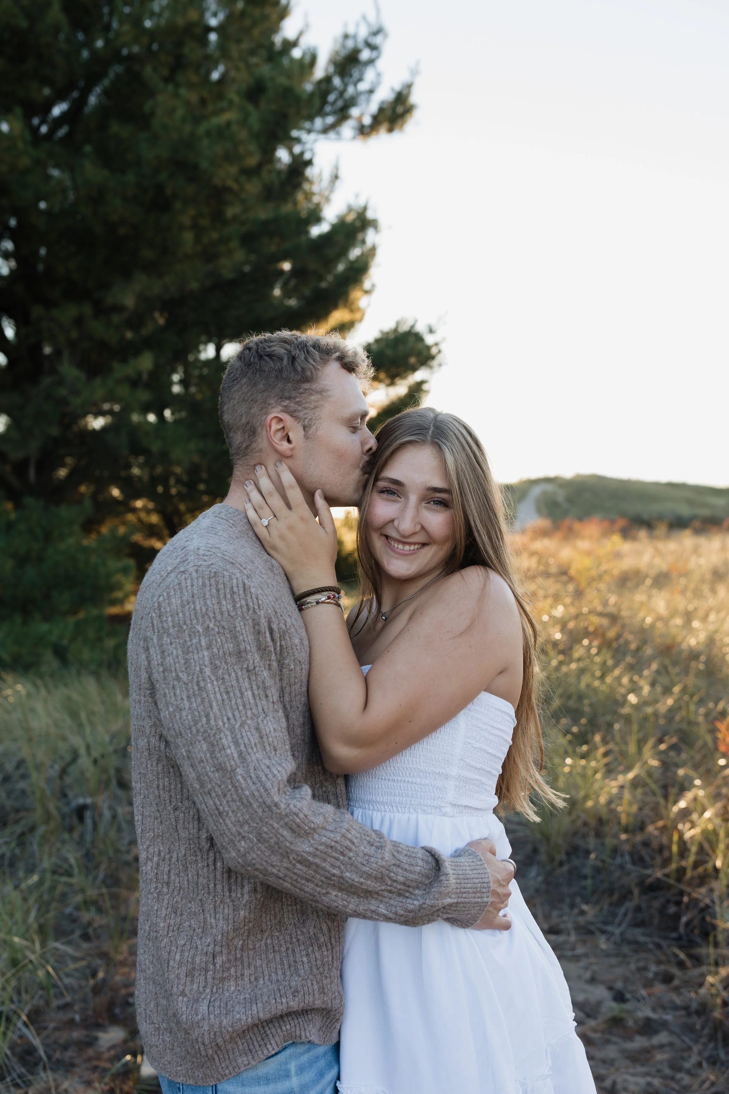 Rosy Mound Natural Area Grand Haven, Michigan Engagement Session